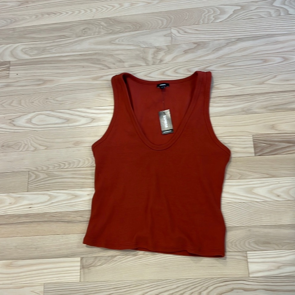 Brand Knew Small Express Ribbed Tank Top